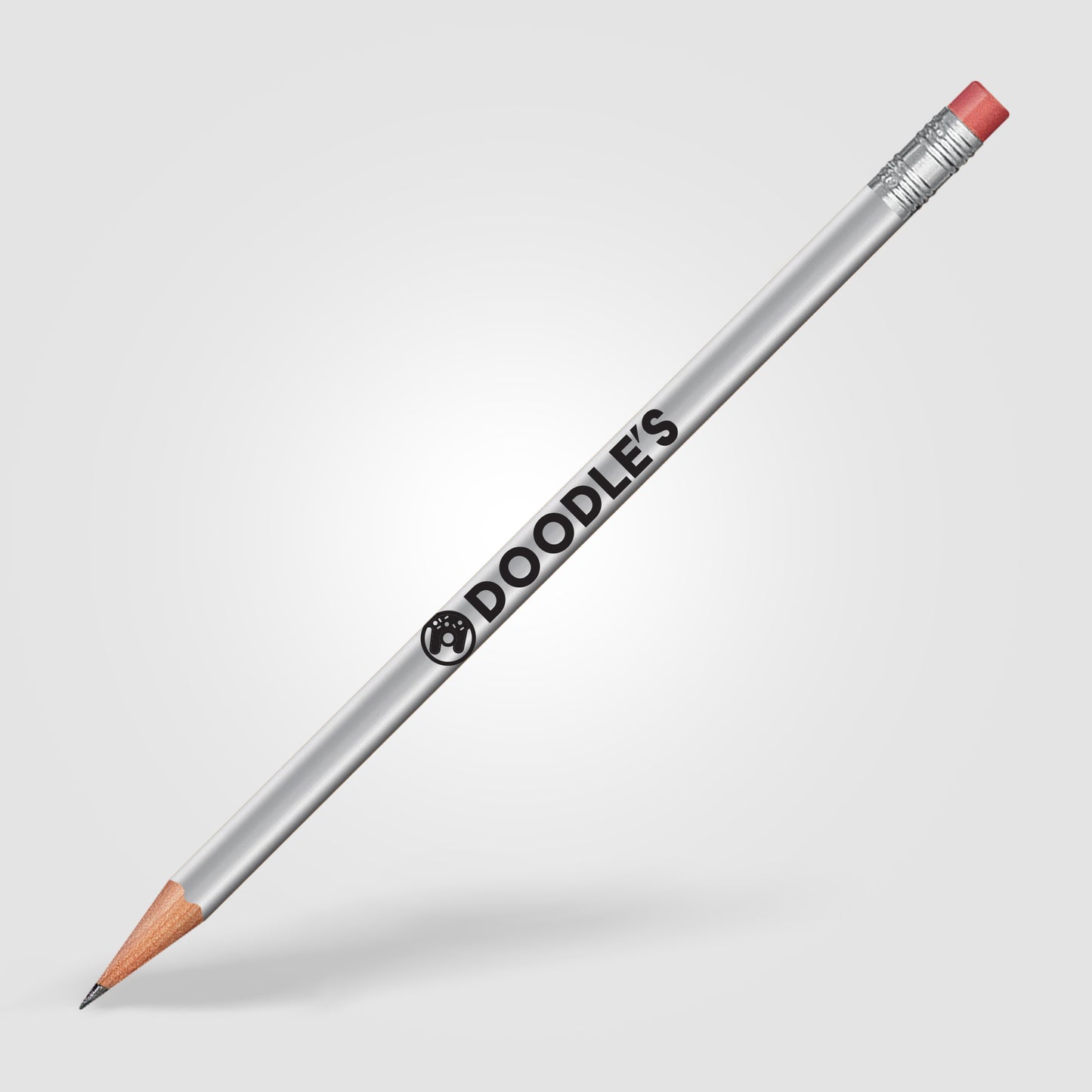 Silver (Barrel) Round Pencil