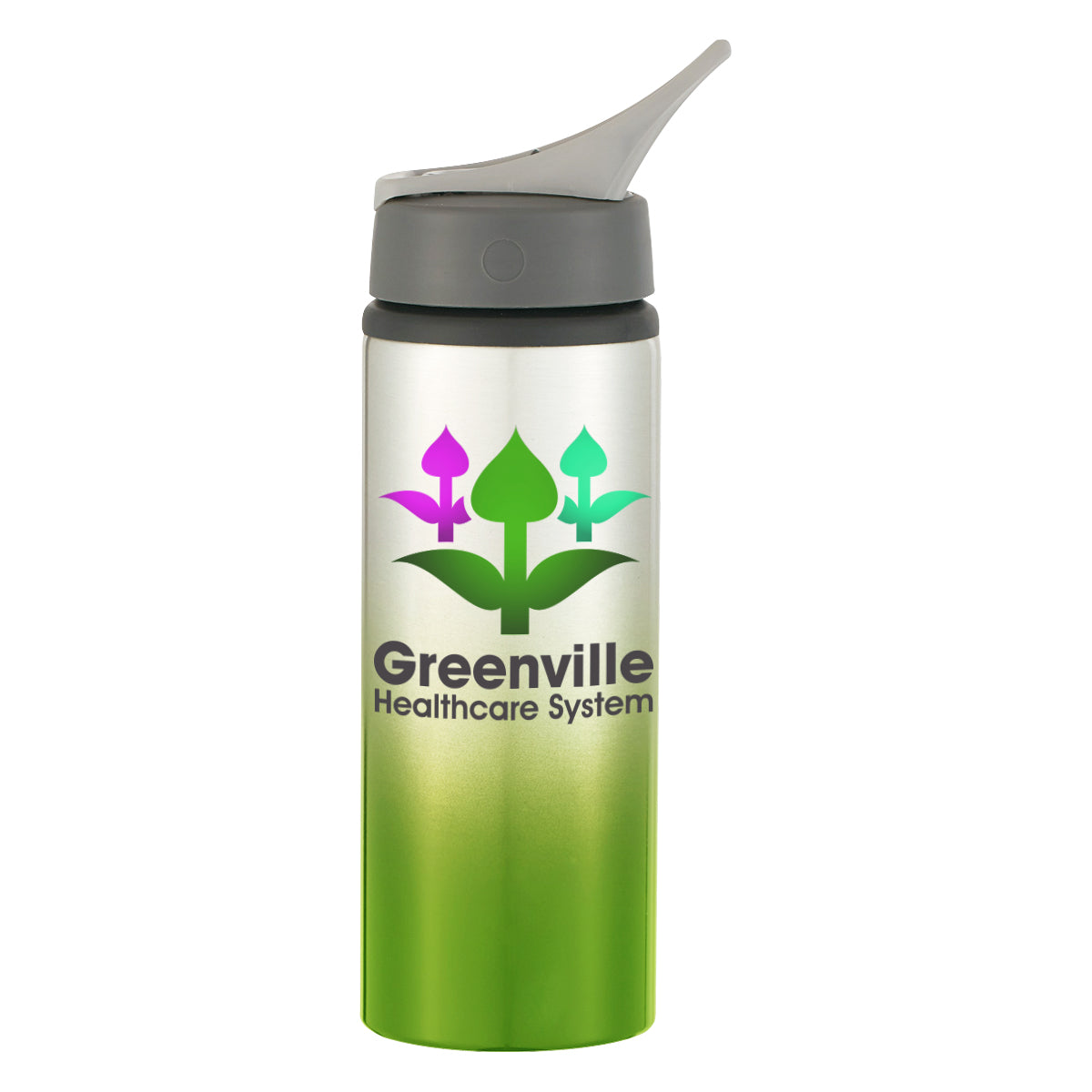 SILVER WITH LIME 25 Oz. Aluminum Ozona Tumbler grouped