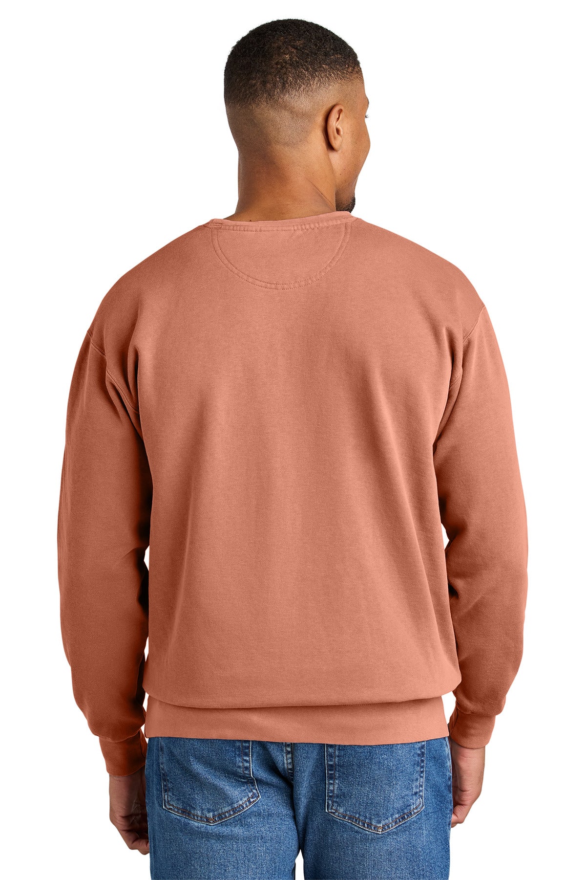 Terracotta COMFORT COLORS Ring Spun Crewneck Sweatshirt. 1566