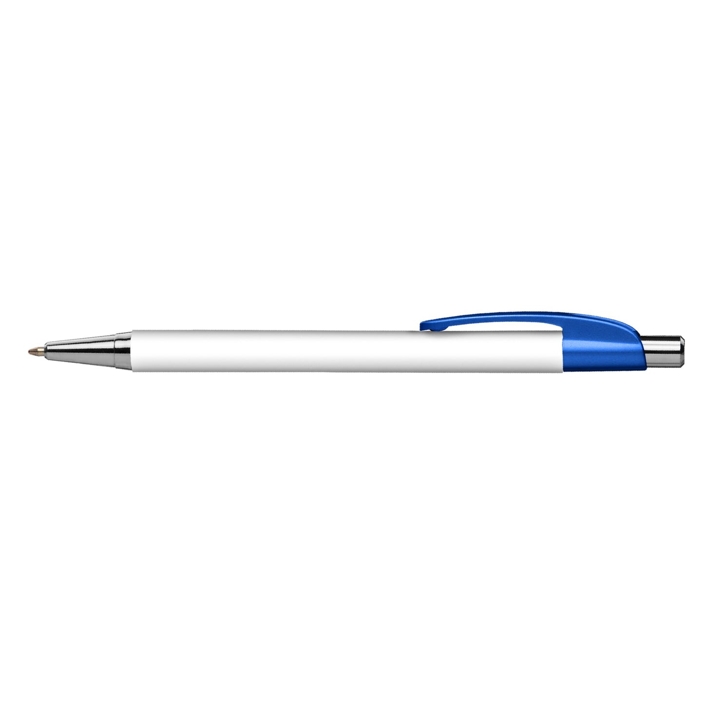 White (Barrel) Elite Slim Metallic plain