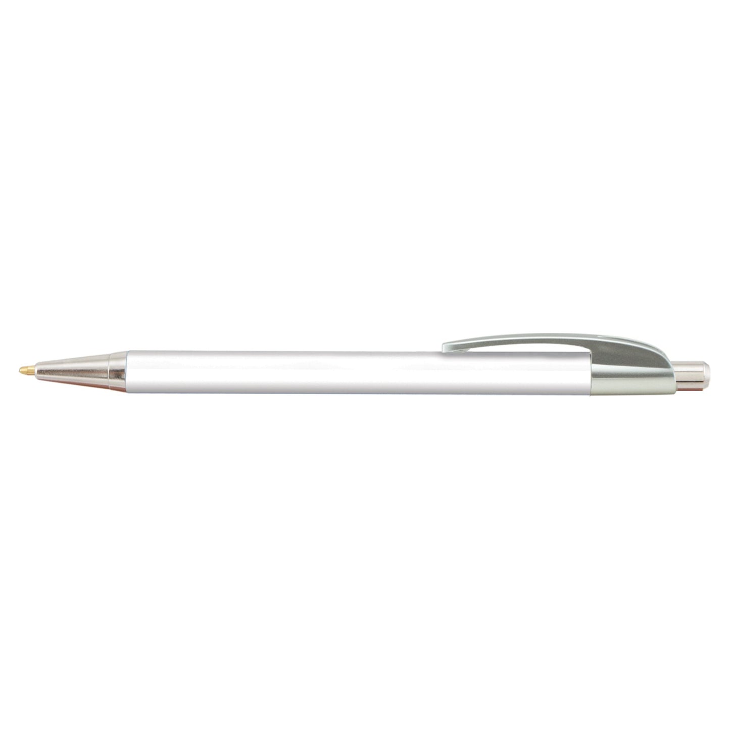 White (Barrel) Elite Slim Metallic plain