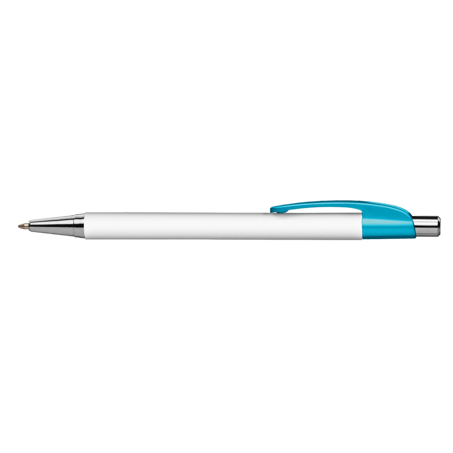 White (Barrel) Elite Slim Metallic plain