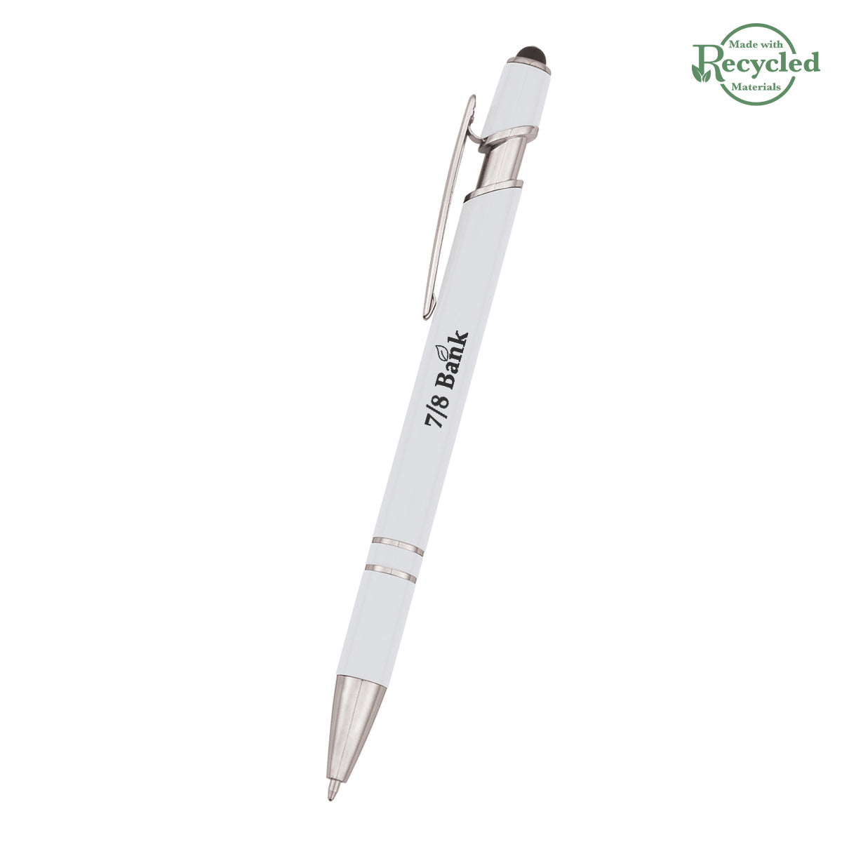 WHITE ROSLIN INCLINE STYLUS PEN grouped