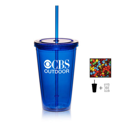 16 oz. Double Wall Tumbler plain grouped