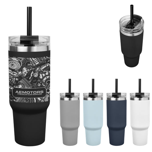 40 OZ. FULL LASER NAOMI INTREPID STAINLESS STEEL TUMBLER  grouped