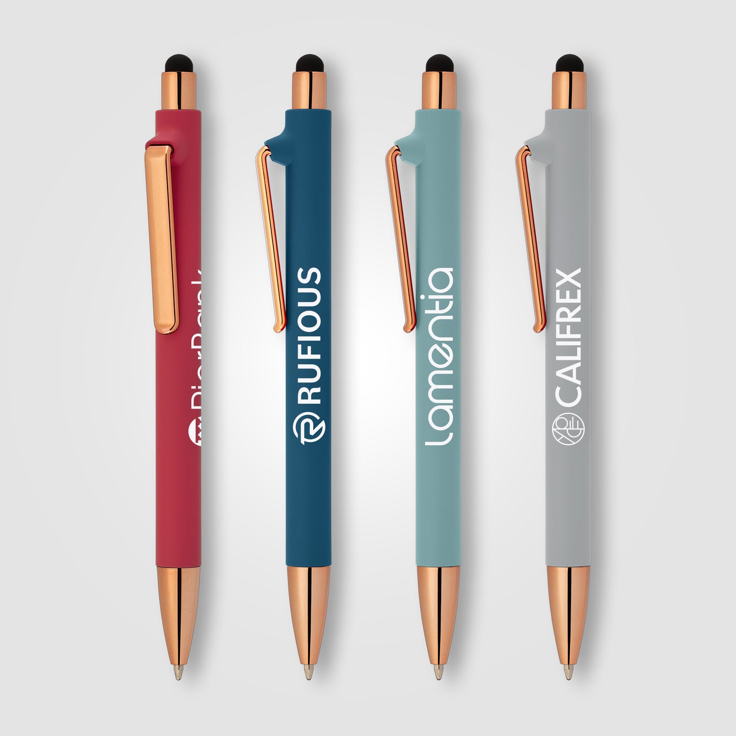 Paris Softy Rose Gold Stylus Pen  grouped