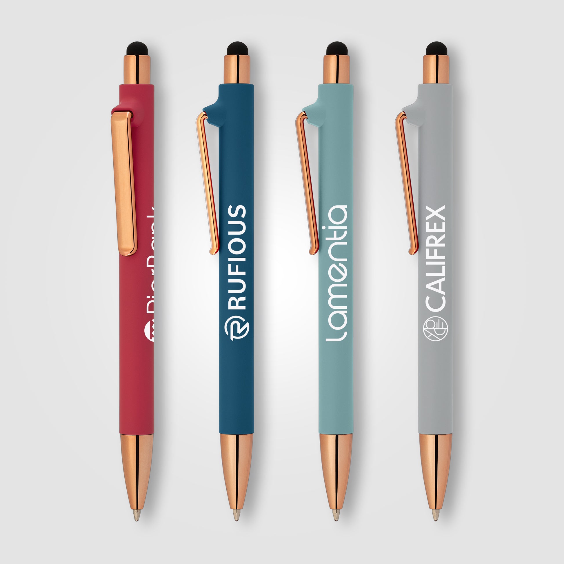 Paris Softy Rose Gold Stylus Pen  grouped
