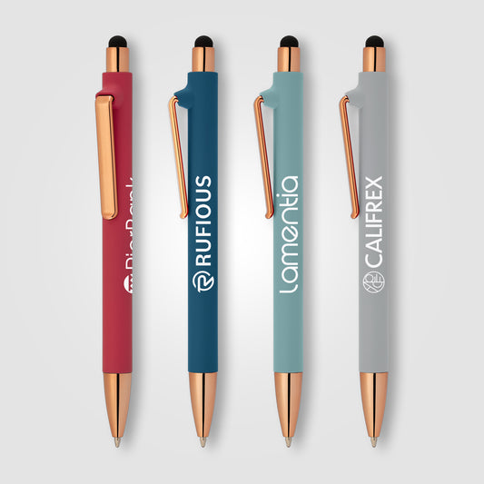 Paris Softy Rose Gold Stylus Pen  grouped