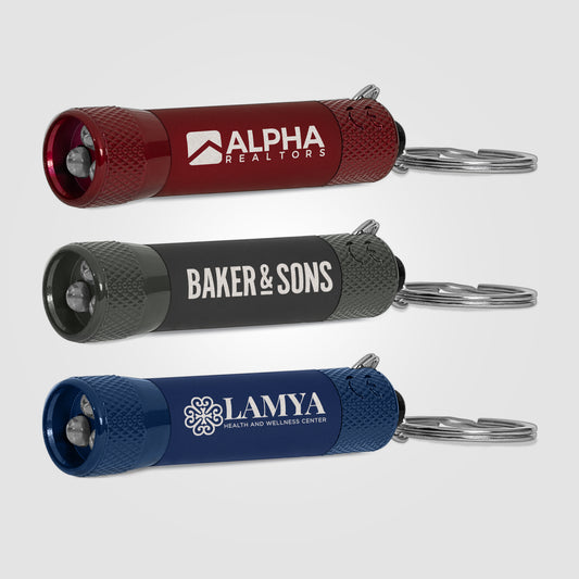 Chroma Softy Monochrome Classic - LED Flashlight with Keyring  grouped