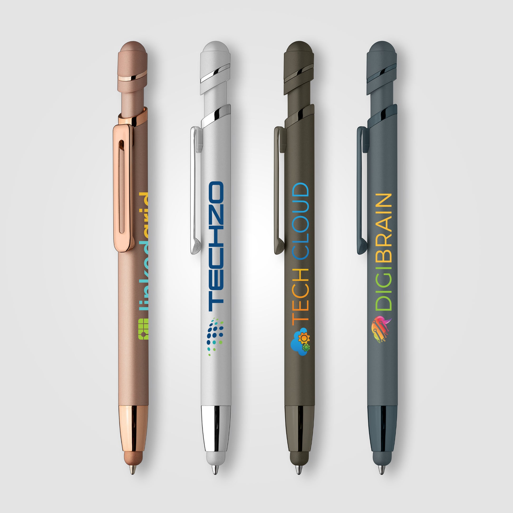 Assorted (Barrel) Atlantic Softy Monochrome Metallic w/ Stylus