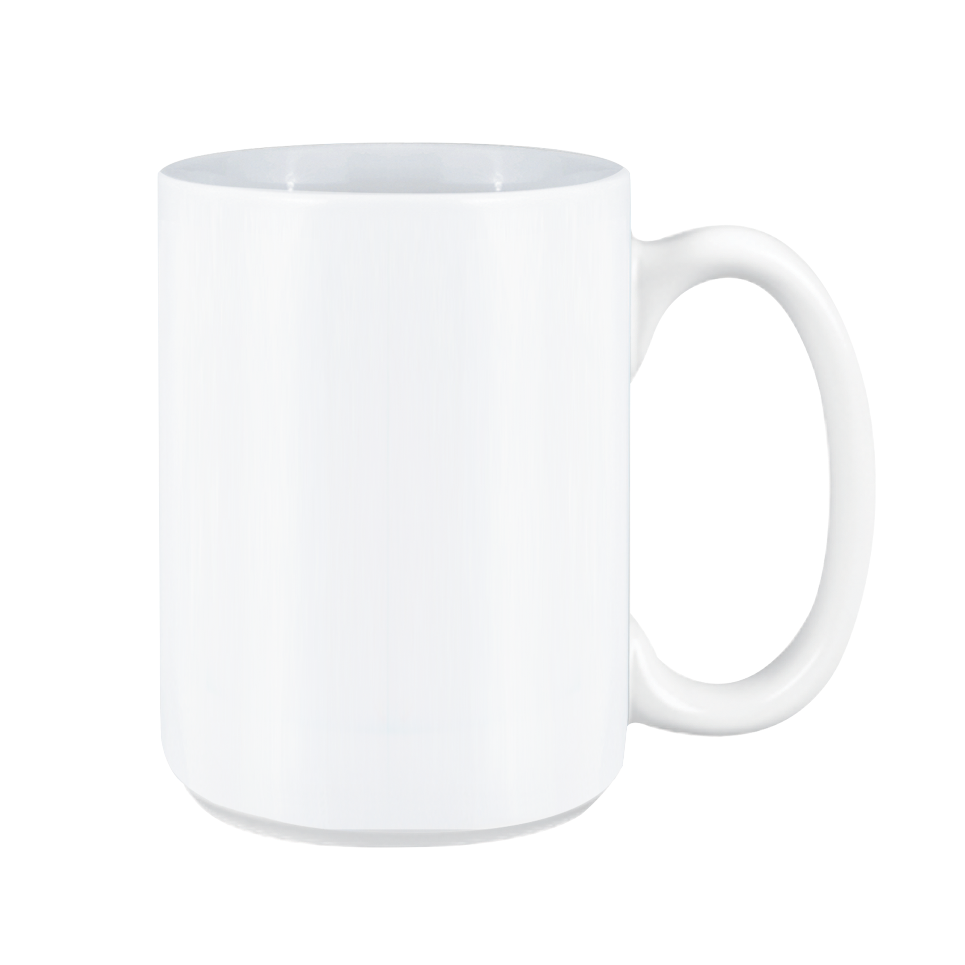 White (Product) 15 oz. SimpliColor Mug plain