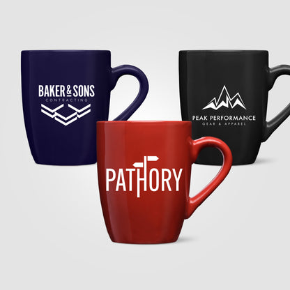 13 oz. Ceramic Bistro Mug - Classic  grouped