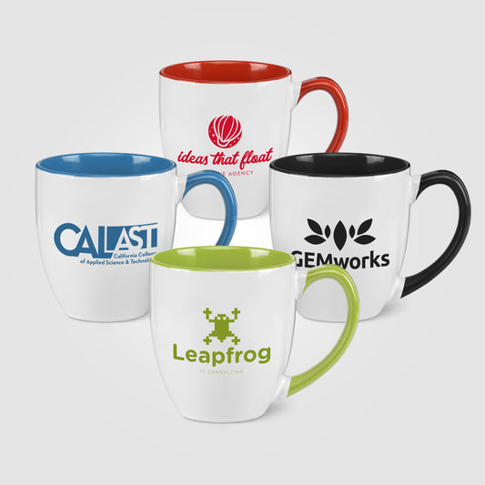 15 oz. Two-Tone Ceramic Bistro Mug  grouped