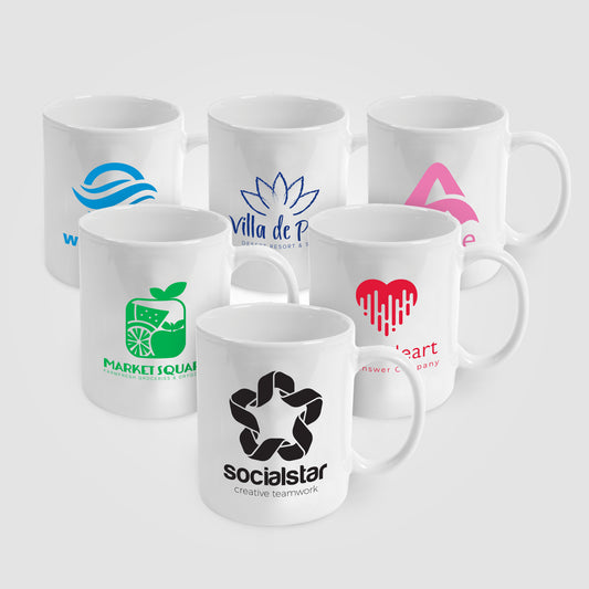 Seattle - 12 oz. White Ceramic Mug  grouped
