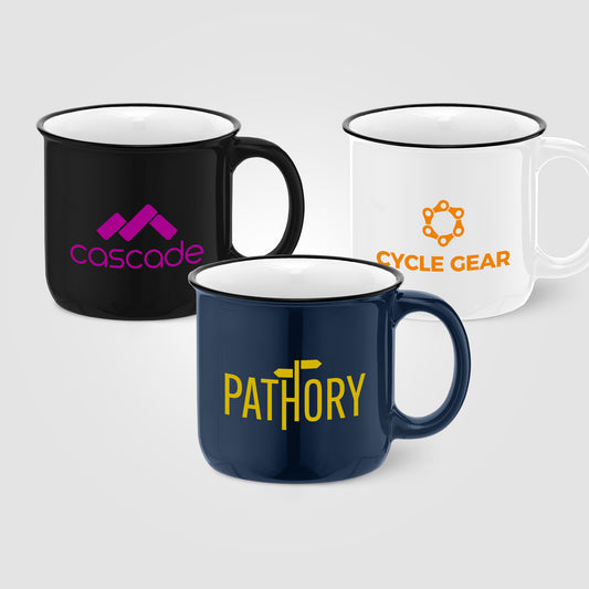Adventure - 15 oz. Ceramic Campfire Mug  grouped