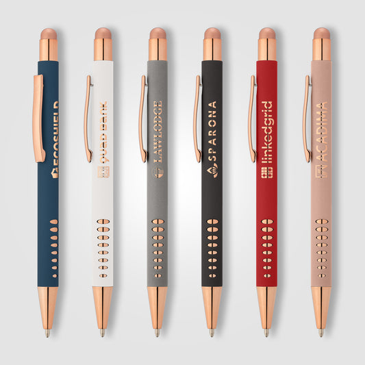 Bowie Rose Gold Stylus Pen  grouped