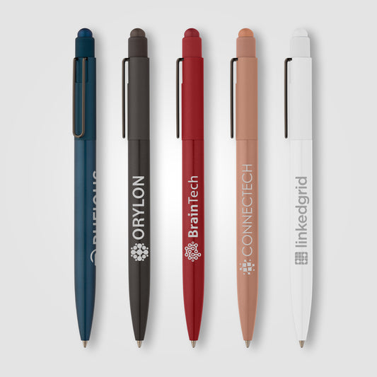Evo Softy Recycled Aluminum Pen w/ Stylus  grouped