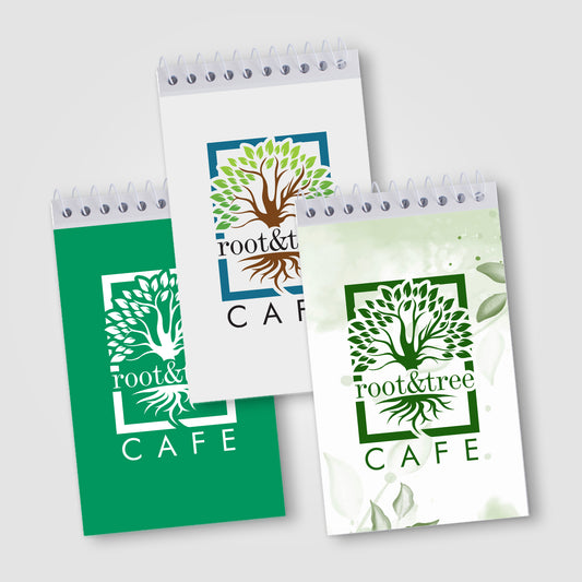SimpliColor 3'' x 5'' Top-Bound Flip Notepad  grouped