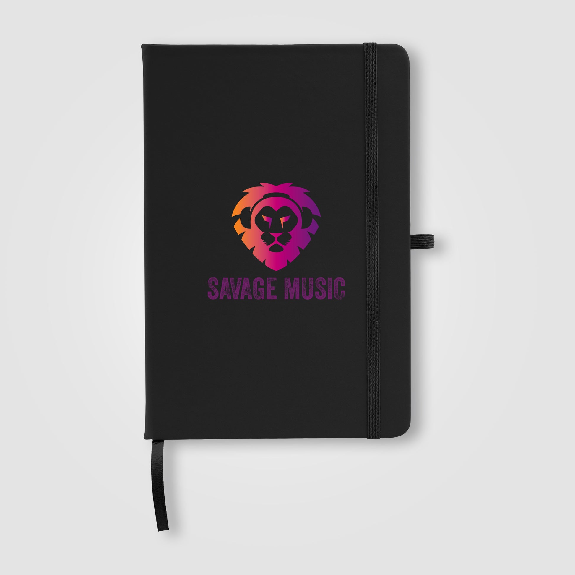 Black (Product) Wilde Recycled Hard Cover Journal - A5 5.5'' x 8.3''