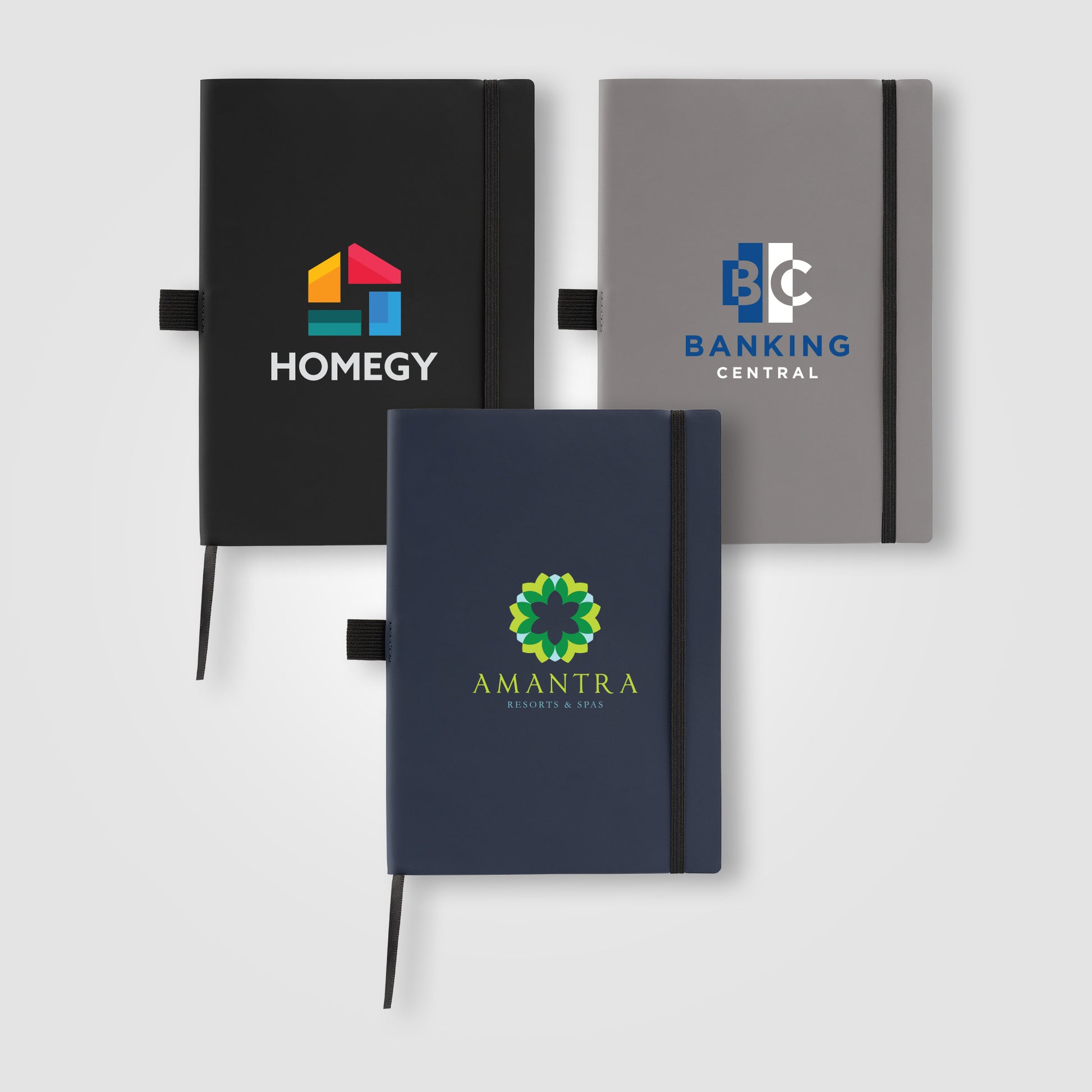 Hemingway Recycled Soft Cover Journal - A5 5.5'' x 8.3''  grouped