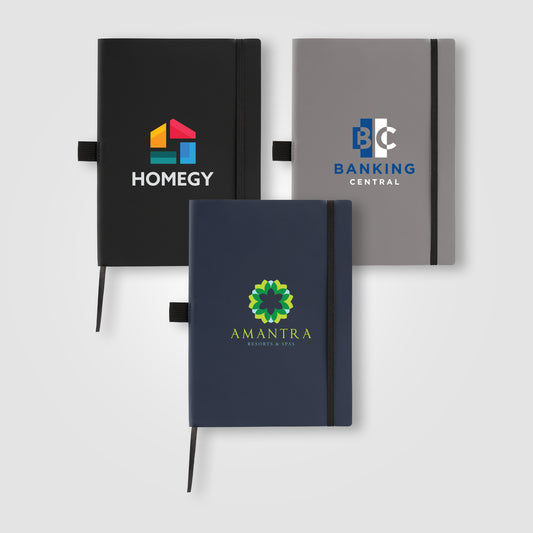 Hemingway Recycled Soft Cover Journal - A5 5.5'' x 8.3''  grouped