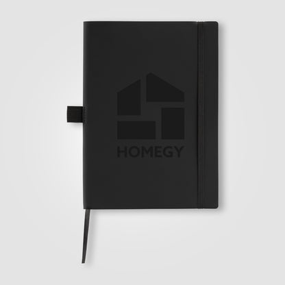 Black (Product) Hemingway Recycled Soft Cover Journal - A5 5.5'' x 8.3''