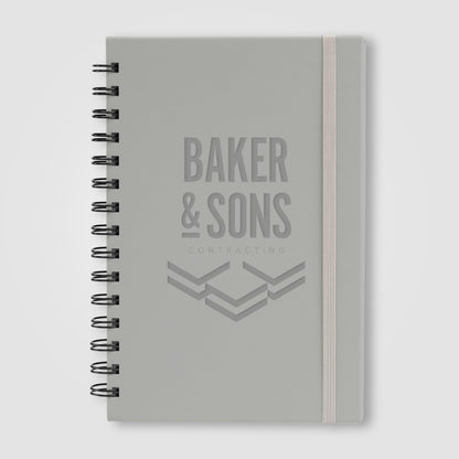 Gray (Product) Zelda Recycled Cover Spiral Journal - A5 5.5'' x 8.3''