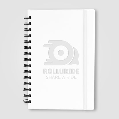 White (Product) Zelda Recycled Cover Spiral Journal - A5 5.5'' x 8.3''