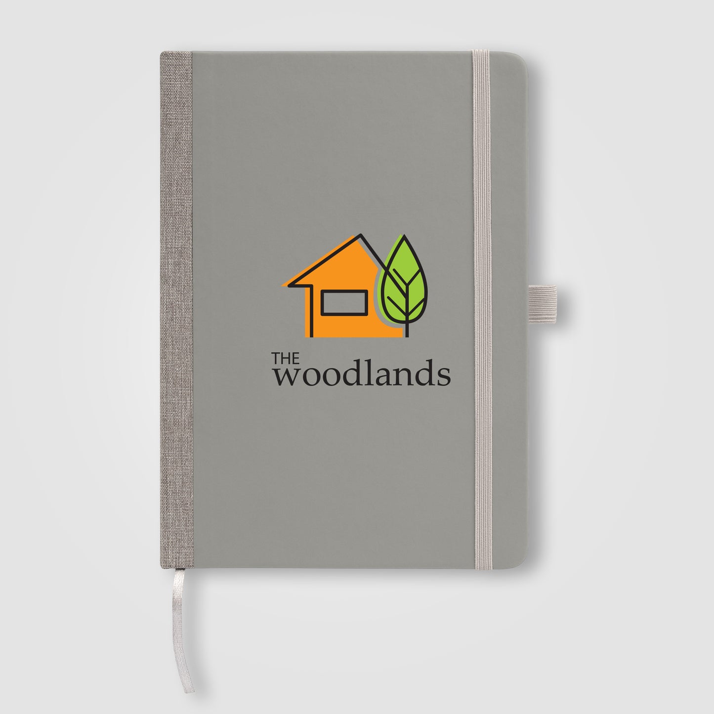 Gray (Product) Steinbeck - Recycled Two Tone Hard Cover Notebook