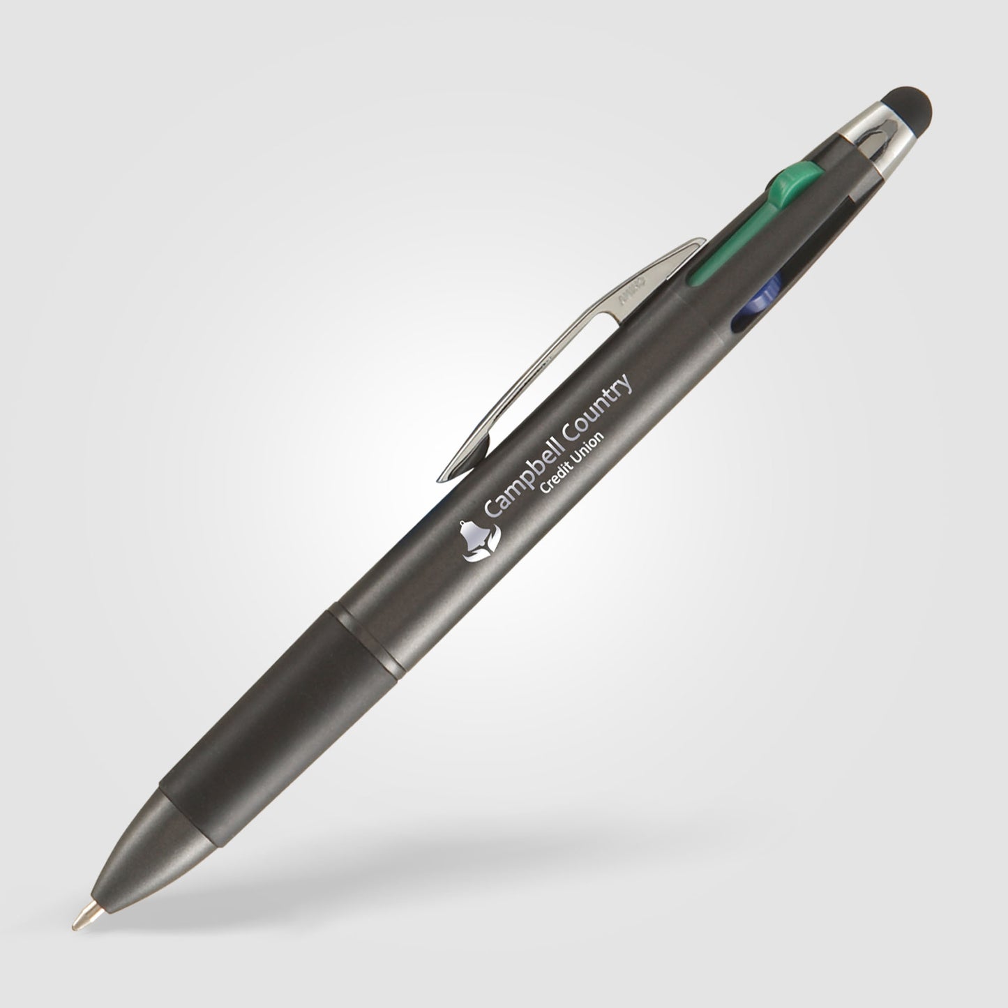 Gray (Barrel) Quattro Multi Ink w/ Stylus