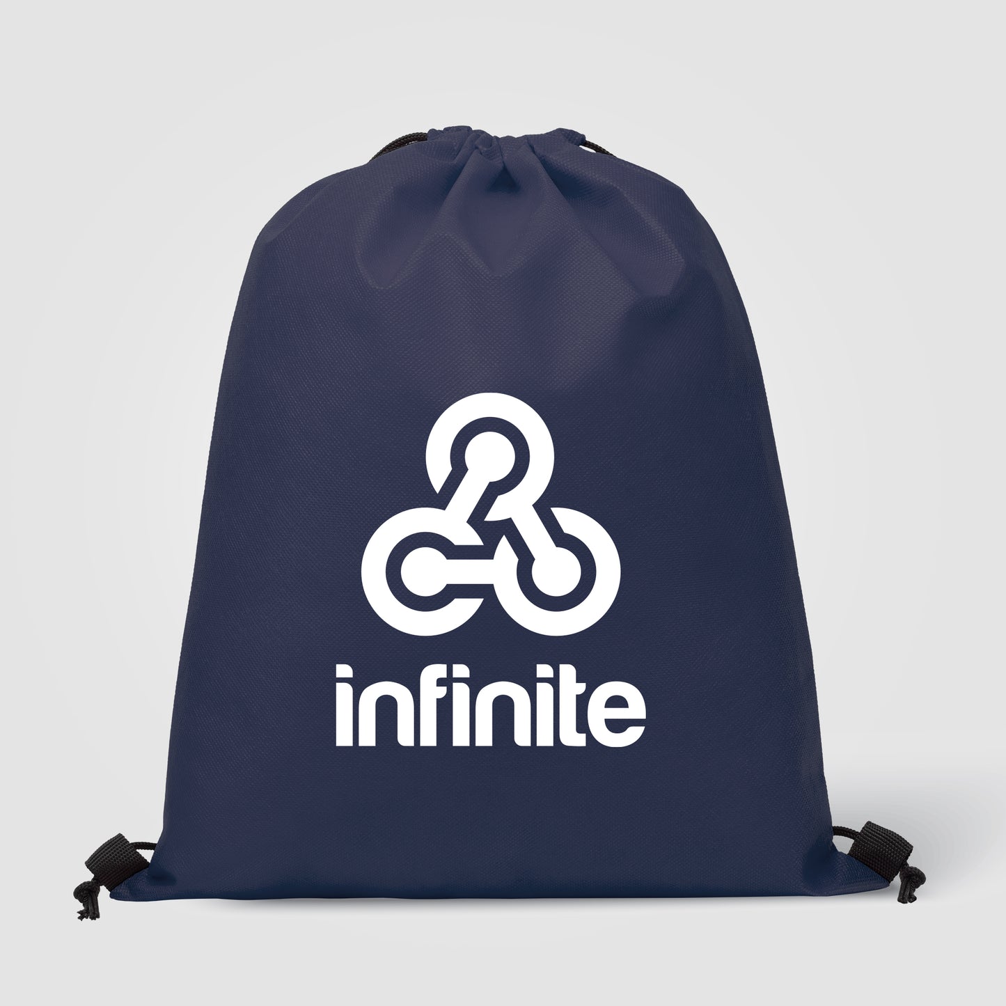 Dark Blue (Product) Gateway - Non-Woven Drawstring Backpack