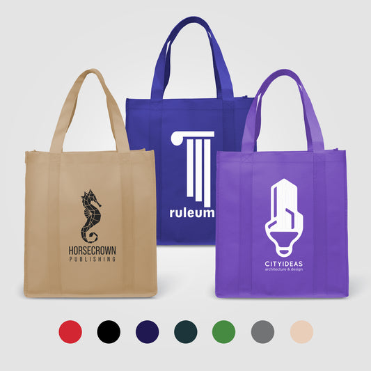 North Park - Non-Woven Shopping Tote Bag  grouped