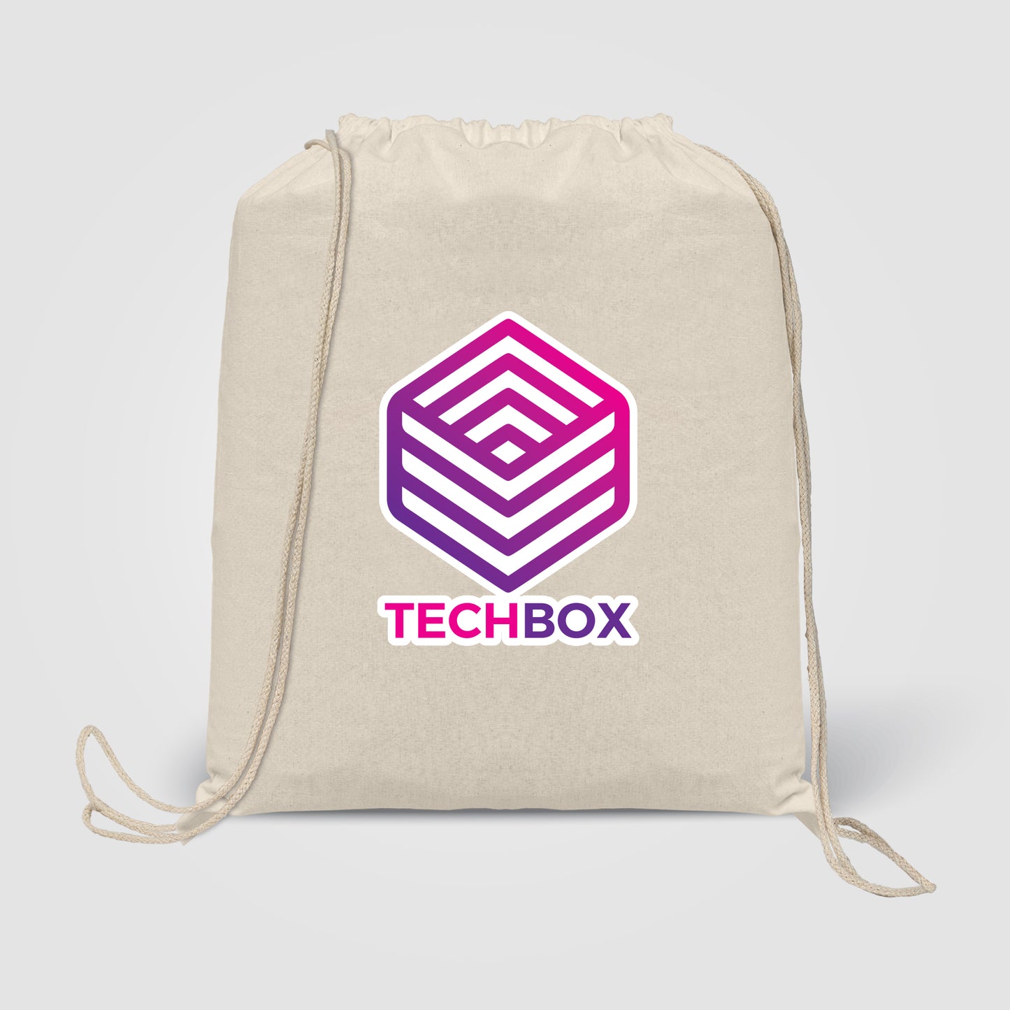 Beige (Product) Java - 5 oz. Cotton Drawstring Backpack