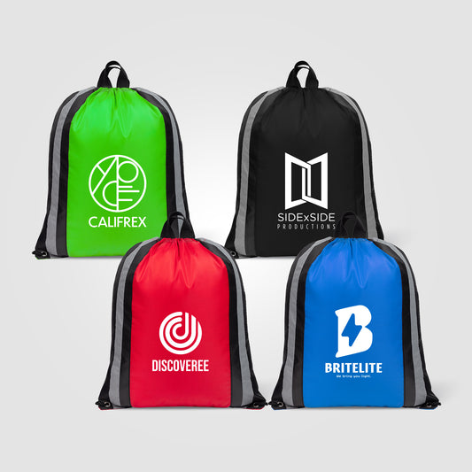Klondike - Drawstring Backpack - 210D Polyester  grouped