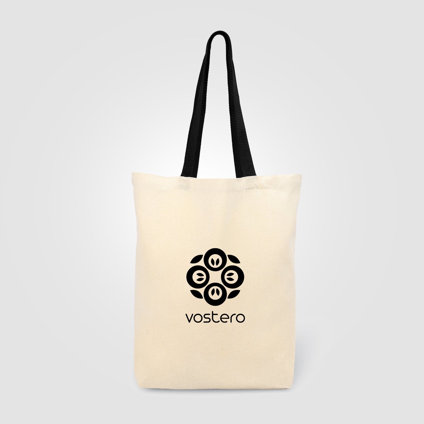 Black (Handle) Sumatra - 10 oz. Cotton Canvas Tote Bag