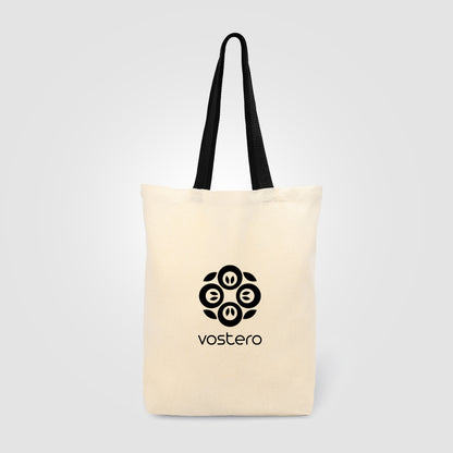 Black (Handle) Sumatra - 10 oz. Cotton Canvas Tote Bag