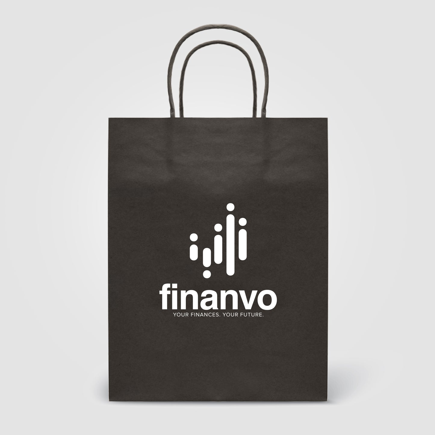 Black (Product) Kraft Paper Bag - 9.4''w x 12.12''h