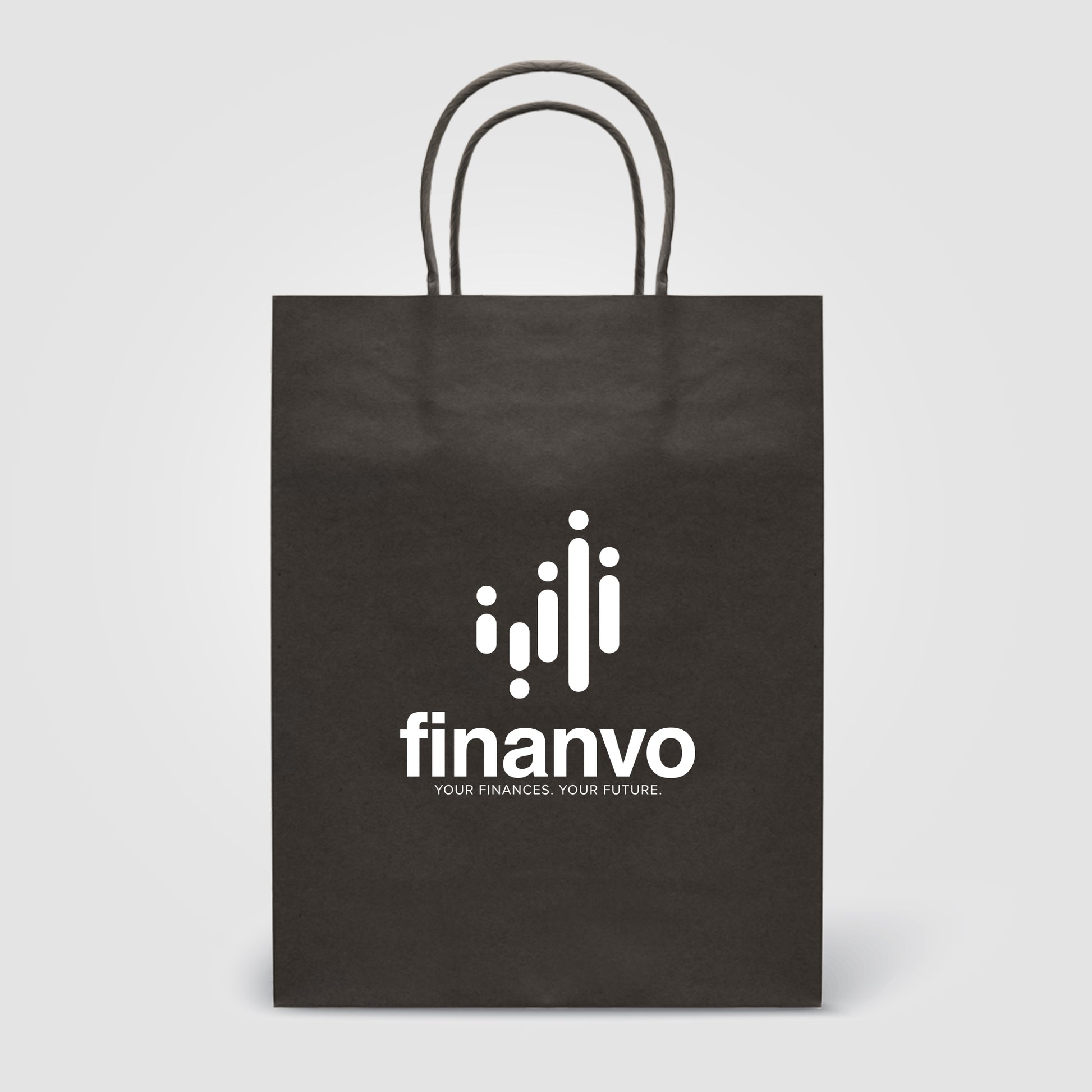 Black (Product) Kraft Paper Bag - 9.4''w x 12.12''h