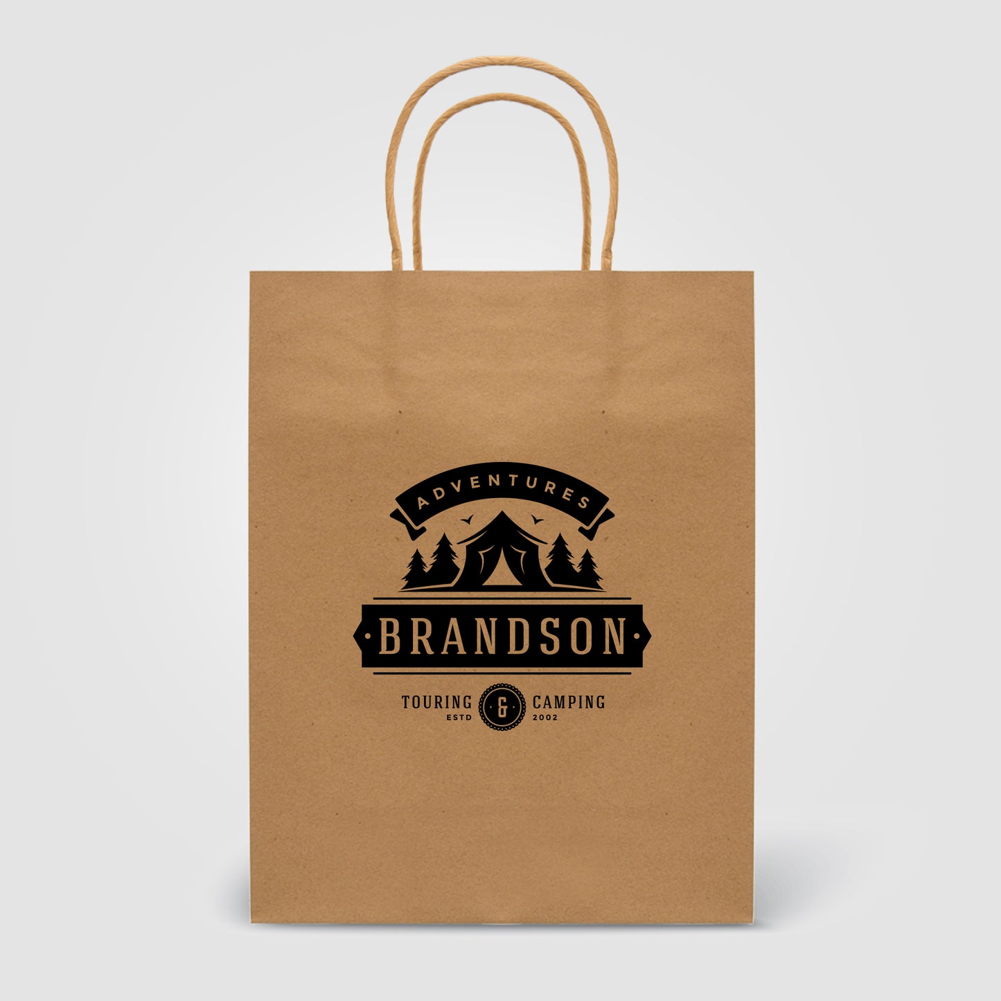Brown (Product) Kraft Paper Bag - 9.4''w x 12.12''h