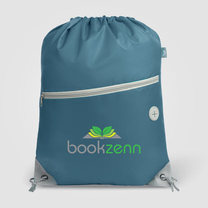 Dark Blue (Product) Daypack - RPET Drawstring Backpack
