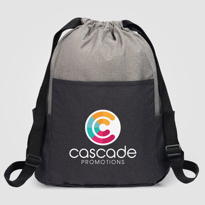 Gray (Product) Metropolis™ Sport Drawstring Bag
