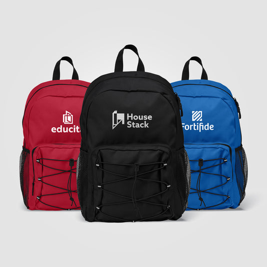 Horizon - RPET 600D Sports Backpack  grouped