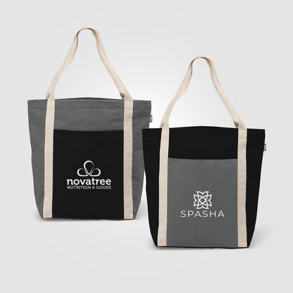 Spun - Recycled Cotton Blend Tote Bag  grouped