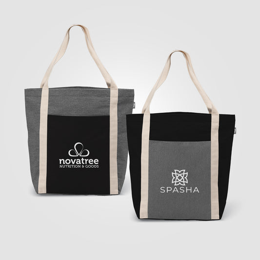 Spun - Recycled Cotton Blend Tote Bag  grouped