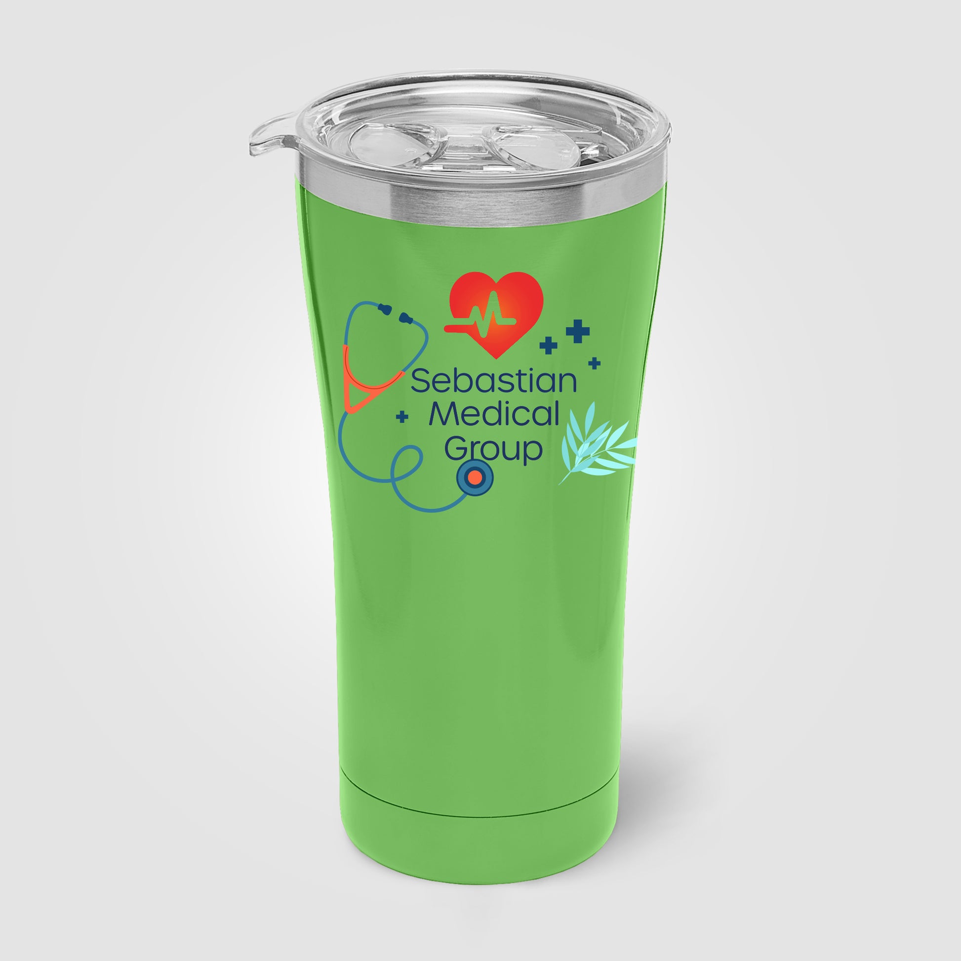 Clear (Lid) Yukon - 21 oz. Double-Wall Stainless Tumbler
