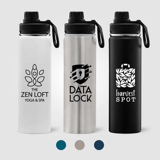 Alaska - 24 oz. Stainless Steel Double Wall Water Bottle  grouped