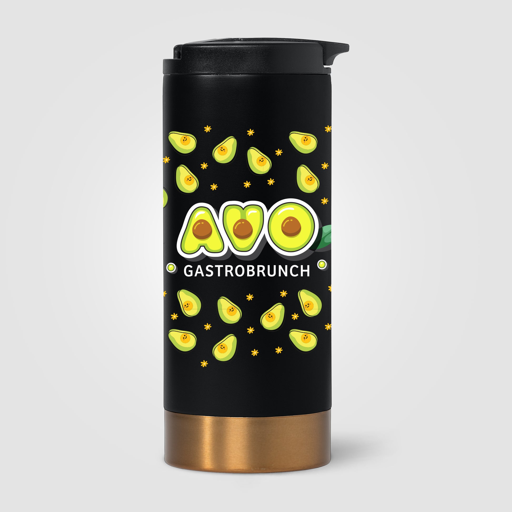 Black (Lid) Astrid - 13 oz. Double Wall Stainless Steel Tumbler