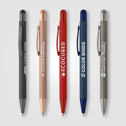 Assorted (Barrel) Bowie Softy Monochrome Stylus Pen