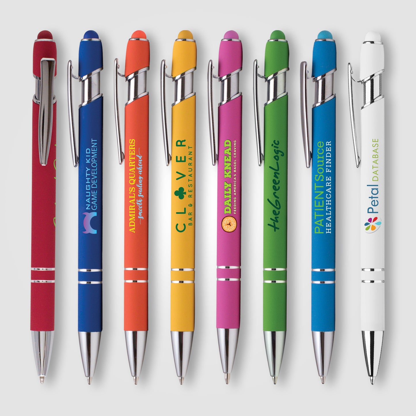Assorted (Barrel) Ellipse Softy Brights w/ Stylus