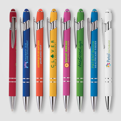 Assorted (Barrel) Ellipse Softy Brights w/ Stylus